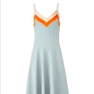 Milly Cloud Colorblock midi dress